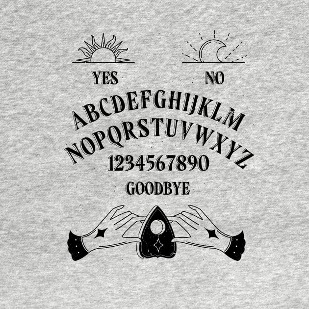 Ouija Board by elaissiiliass